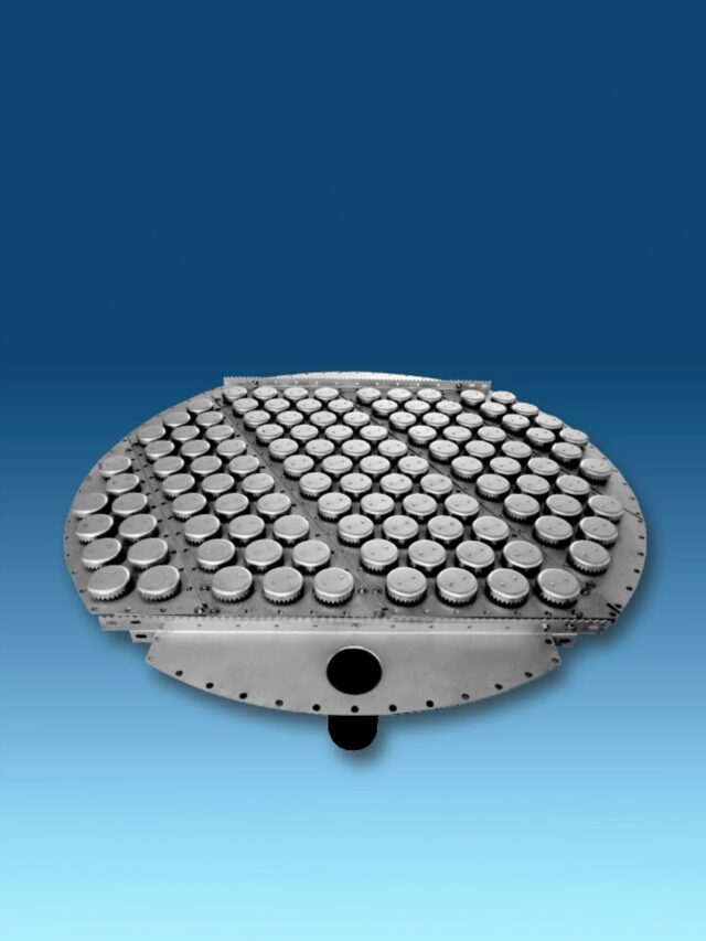 The Role of Bubble Cap Trays in Distillation Columns